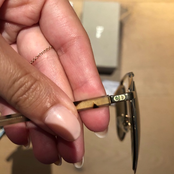 DIOR reflective PRE-70 Gray HAVANA/BROWN sunglass - Picture 6 of 14